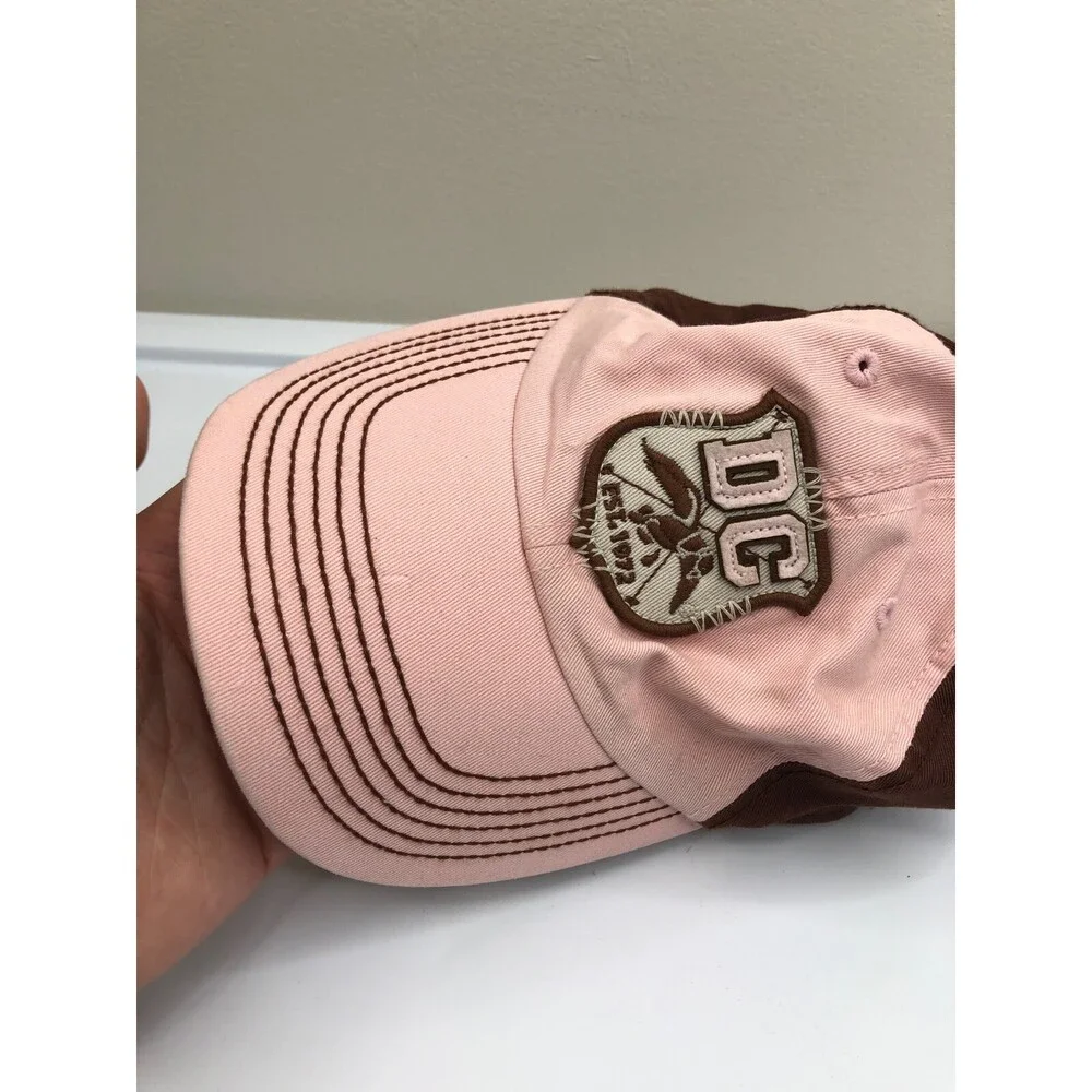 Duck Commander‎ Hat. Women's Brown Pink Adjustable Strap Cap. Sports Shooting
